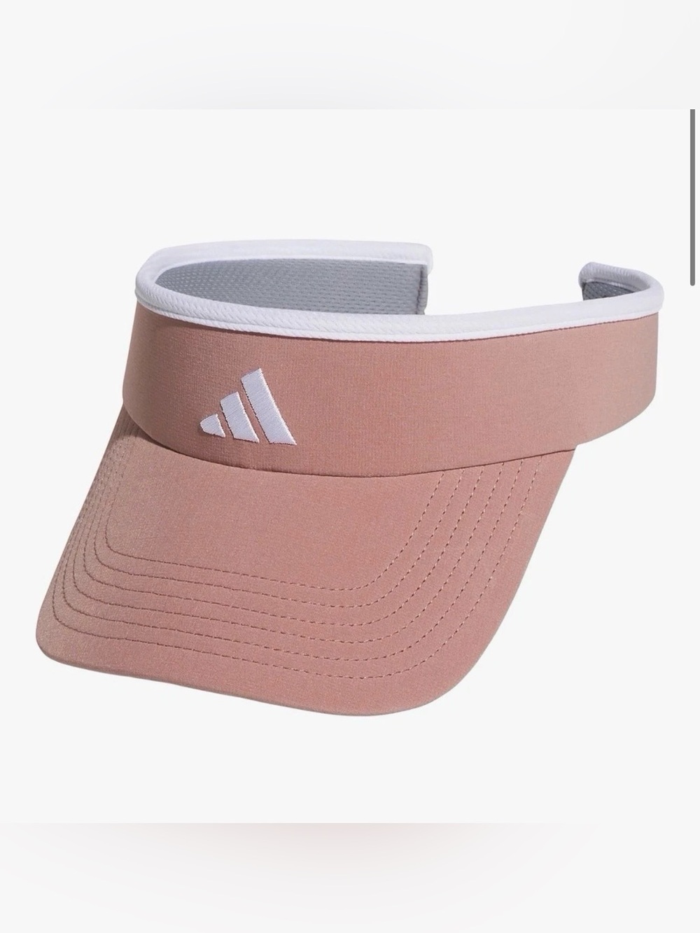 adidas Women's Visor Match Athletic Clip-on Sun Hat for Sport & Training Pink